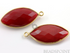 Red Onyx Faceted Marquise Bezel, (BZC7219)